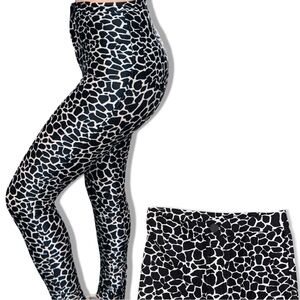 American Apparel Black & White Giraffe Disco Shorts - NWOT /SOLD OUT EVERYWHERE